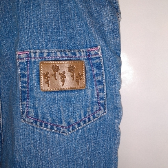 Carter's Girls Overalls, 24M, Blue , snap leg closure,  pre-owned - Picture 4 of 7